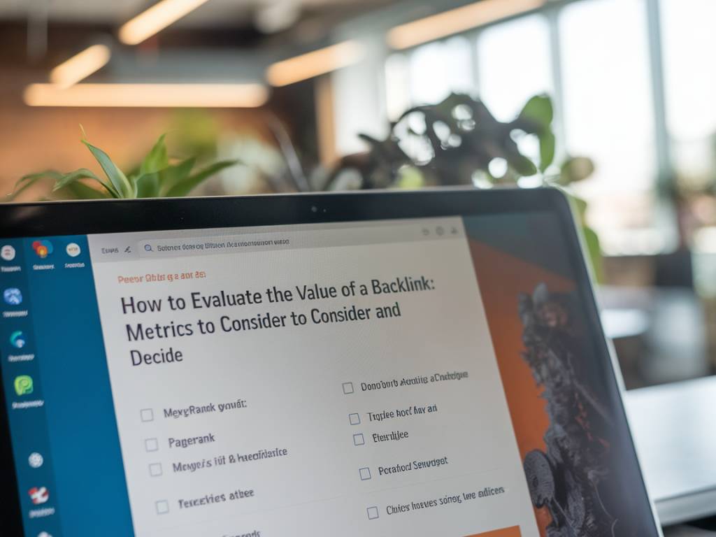 Comment évaluer la valeur d'un backlink : critères, métriques pour se décider
